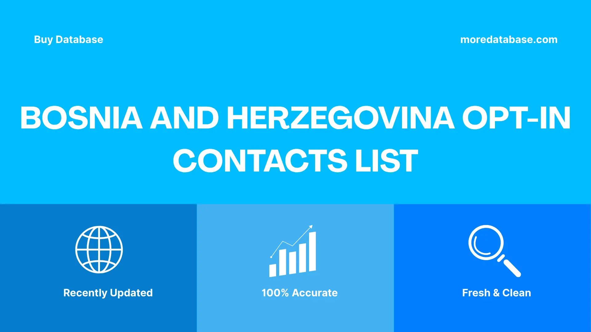 Bosnia and Herzegovina Opt-In Contacts List